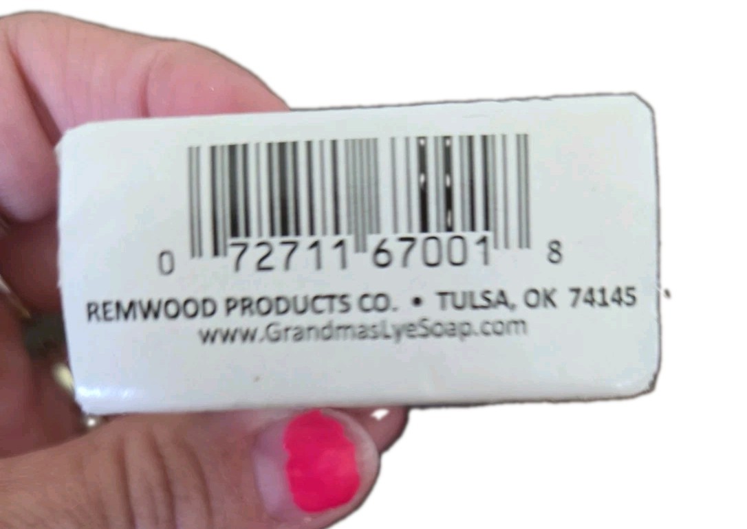 Grandma’s Natural Poison Ivy & Oak Bar Soap Hand Made & Hand Cut~ 2oz~Made in US