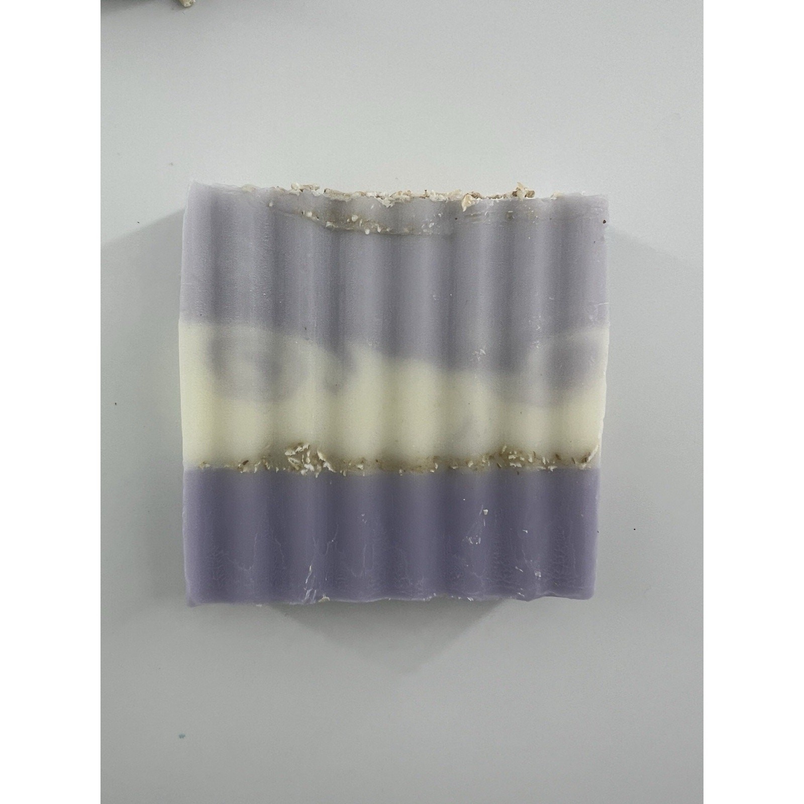 3x Goat Milk and Oatmeal Soap Bar Lavendar Vanilla Purple 3oz Face Body New