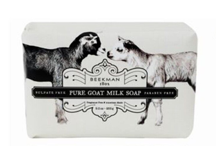 Beekman 1802 Pure Goat Milk Bar Soap Fragrance-free 9 oz. New &Sealed