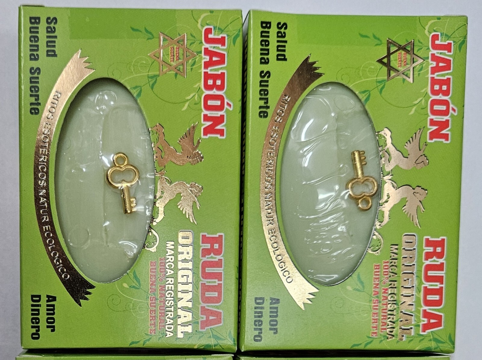 JABON DE RUDA 2 pcs/RUE SOAP PARA PROTECCION Y DINERO GRATIS AMULETO Y ORACION
