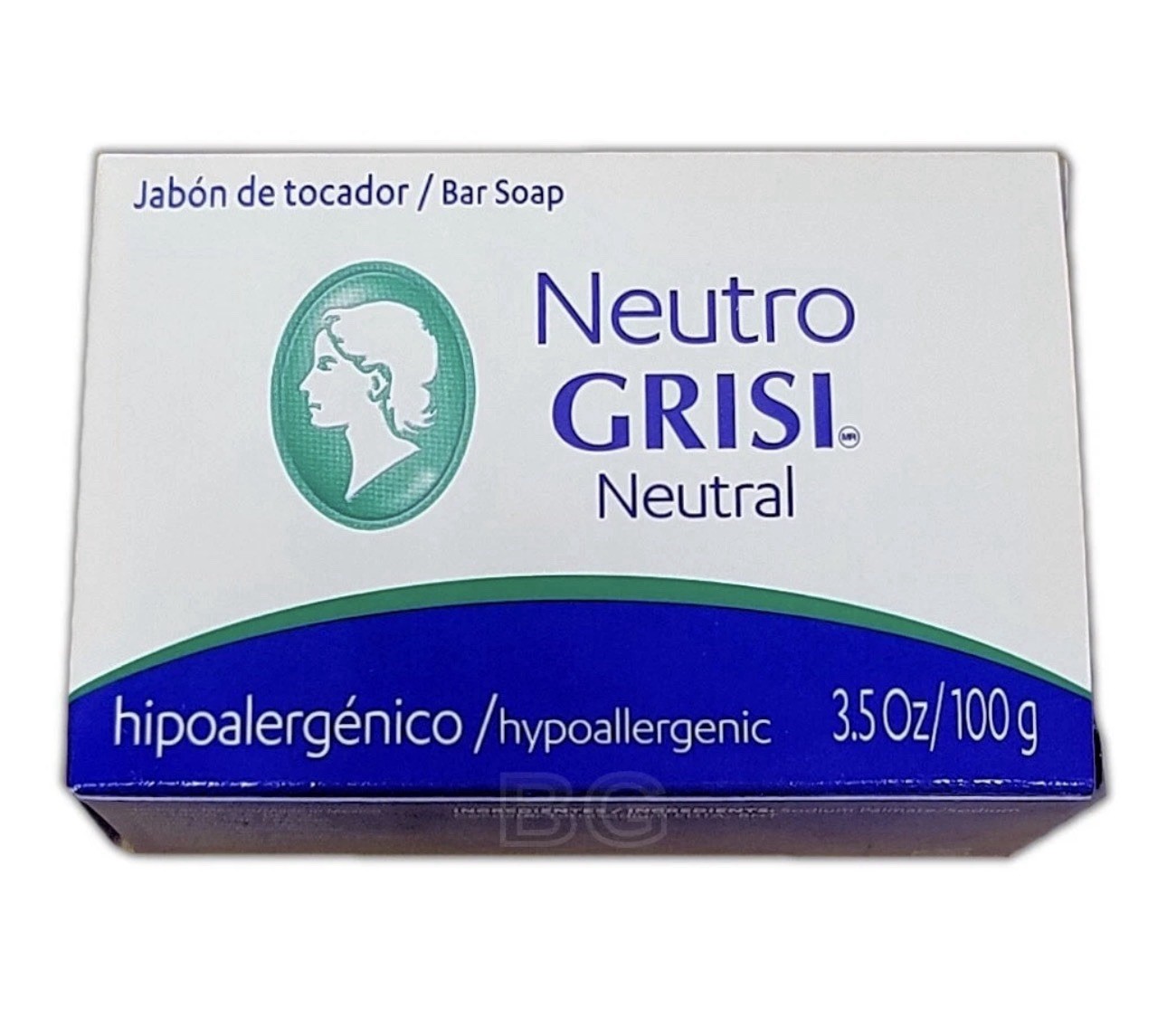 Neutro Grisi Neutral Hypoallergenic Bar Soap 4 Pack 3.5 oz Sensitive Skin 100g
