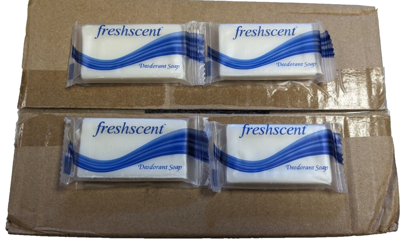 Freshscent Deodorant Soap .05oz . Case Individually Wrapped Box 100 Pcs