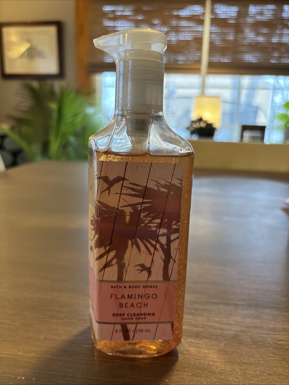 Bath & Body Works FLAMINGO BEACH Deep Cleansing Hand Soap 8.0 oz Sealed