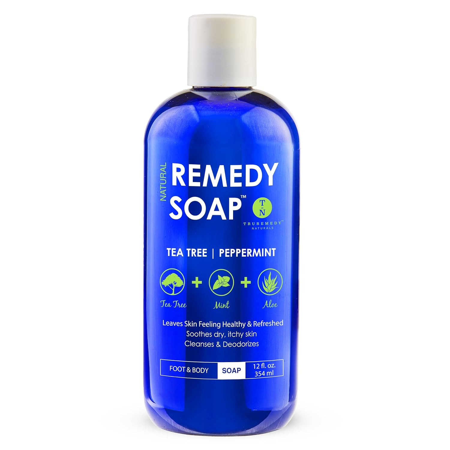 Tea Tree Oil Body Wash 12 Fl Oz Moisturizing Cleansing For Dry Itchy Skin