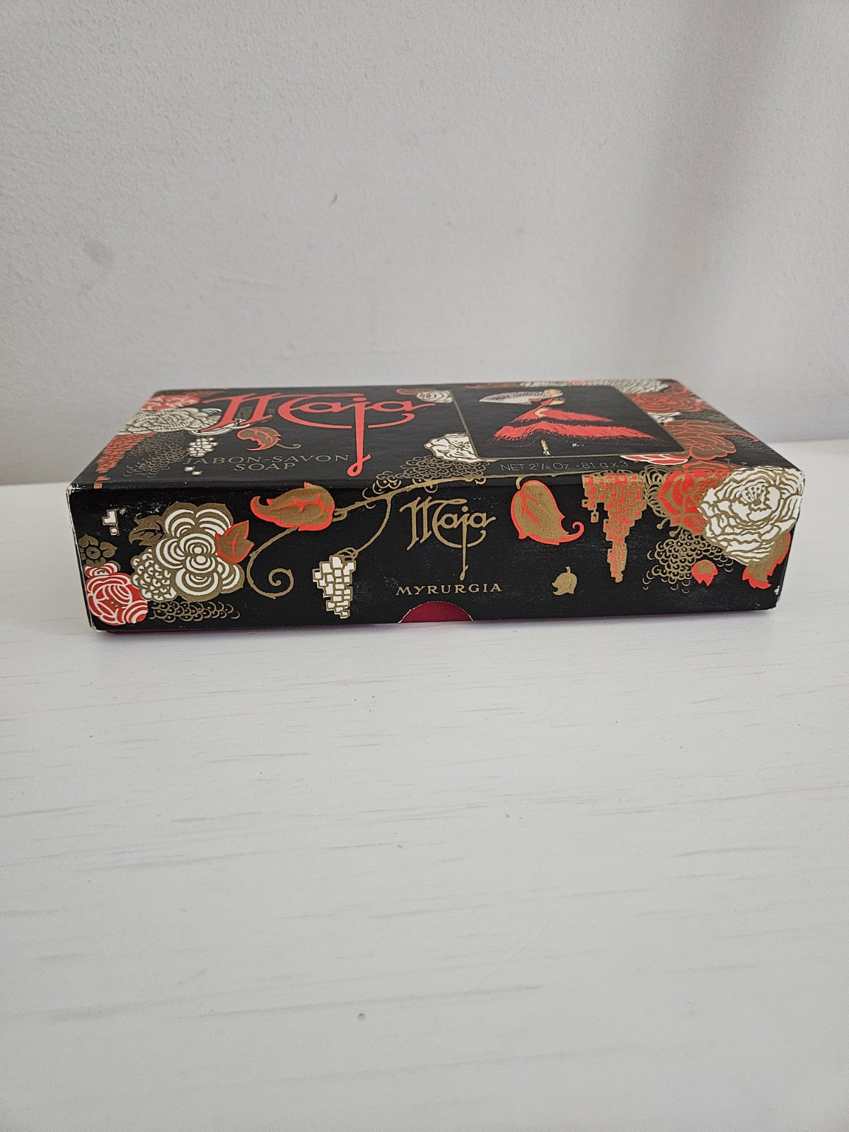 Vintage 3 Jabon Maja By Myrurgia Savon España Soap 2 7/8Oz Bars In Open Box New