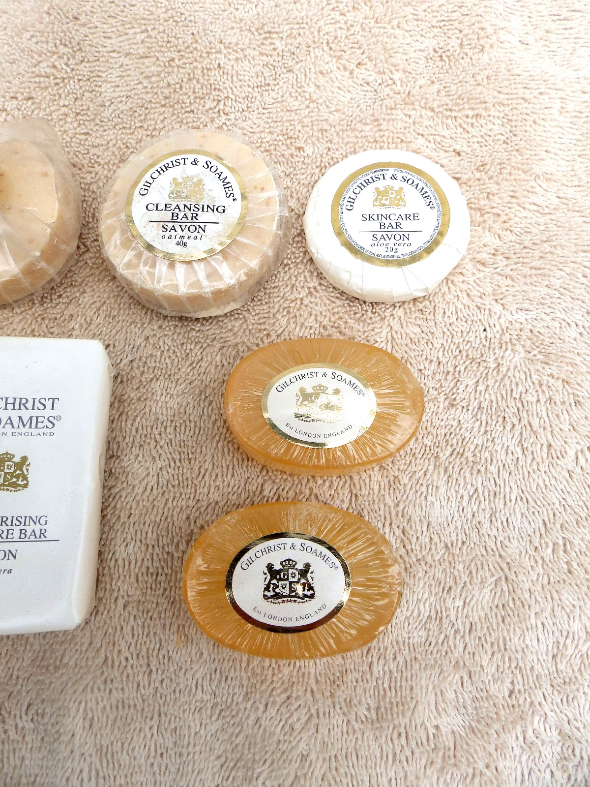 Mixed Lot Of Eight Gilchrist Soames Soaps In Packages