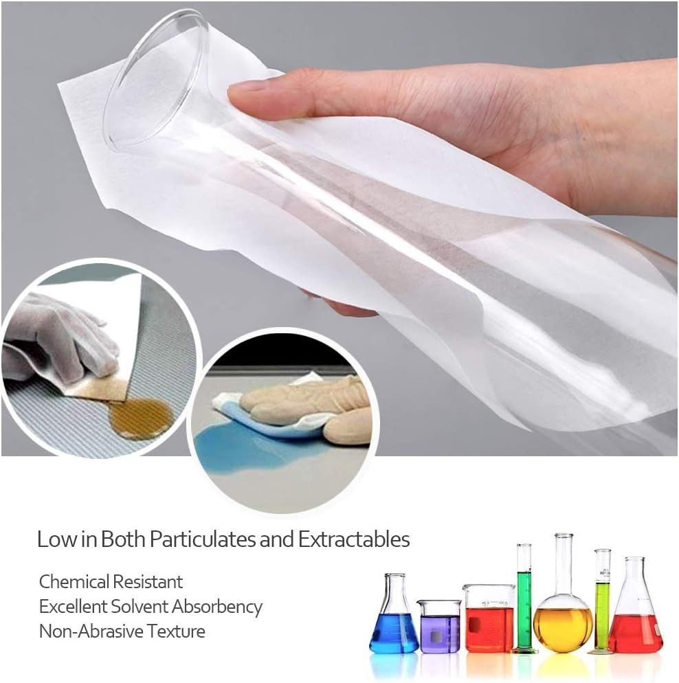 Lint Free Wipes Cleanroom Wipes Nonwoven Auto Paint Prep Cellulose/Polyester …