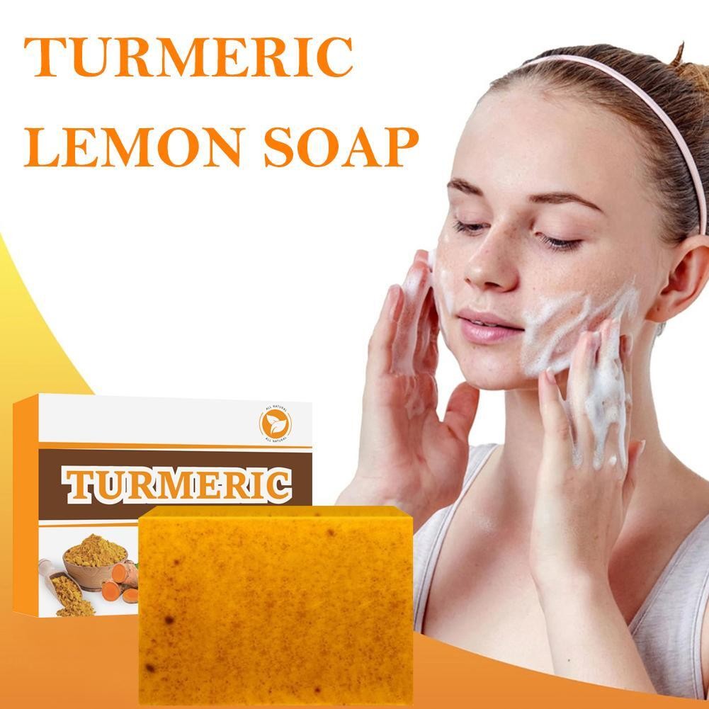 Honey Glow Soap Turmeric Kojic Bar, Lemon Acid Turmeric Face |U.S & Body R0G8
