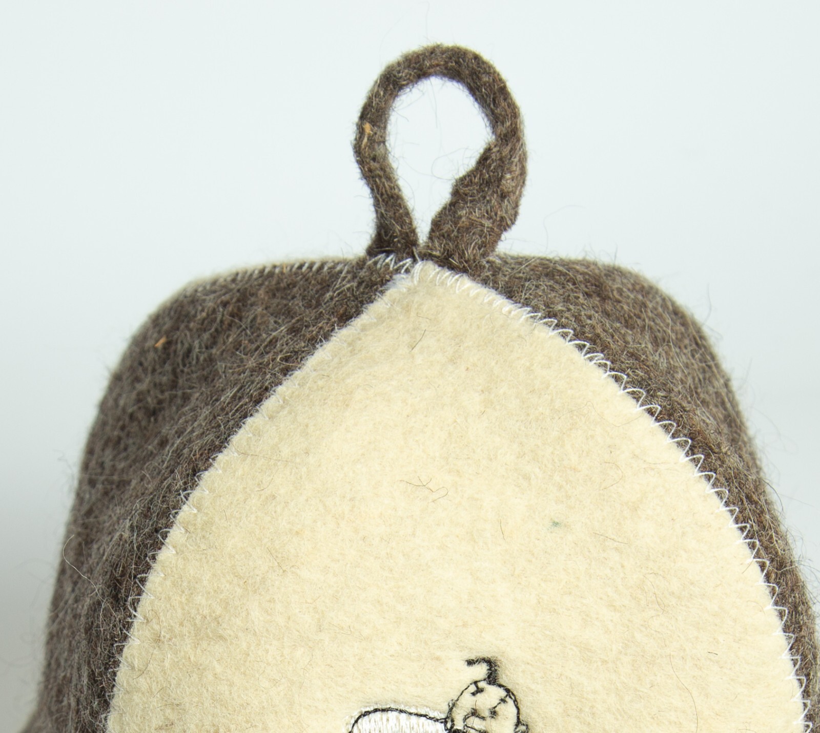 Felt Hat for Sauna Wool 100% Ukrainian Patriot Pan Banya Wool