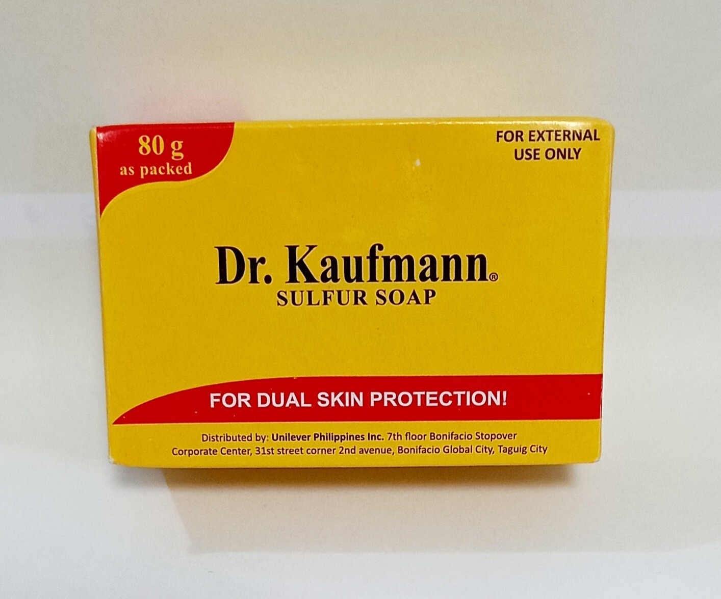 Dr. Kaufmann Sulfur Soap (2 Bars x 80g) Dual Skin Protection