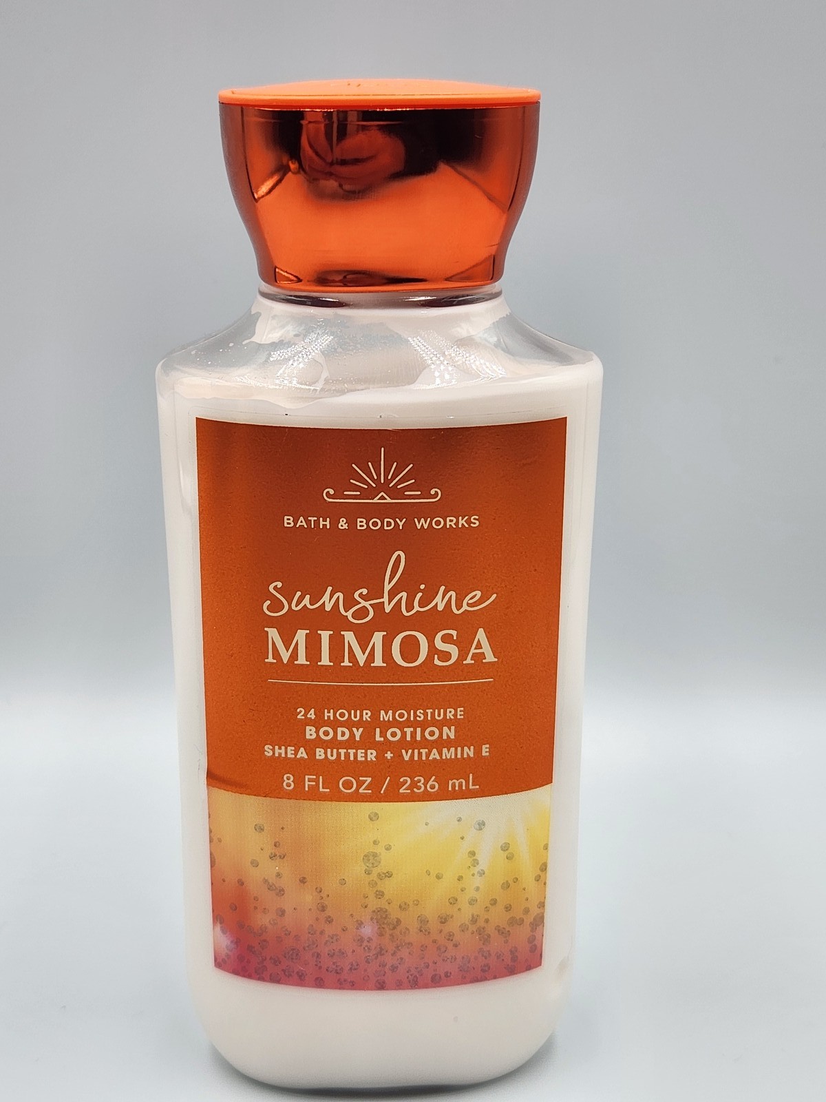 Bath & Body Works Sunshine Mimosa 24 Hour Moisture Body Lotion 8 fl oz Shelf