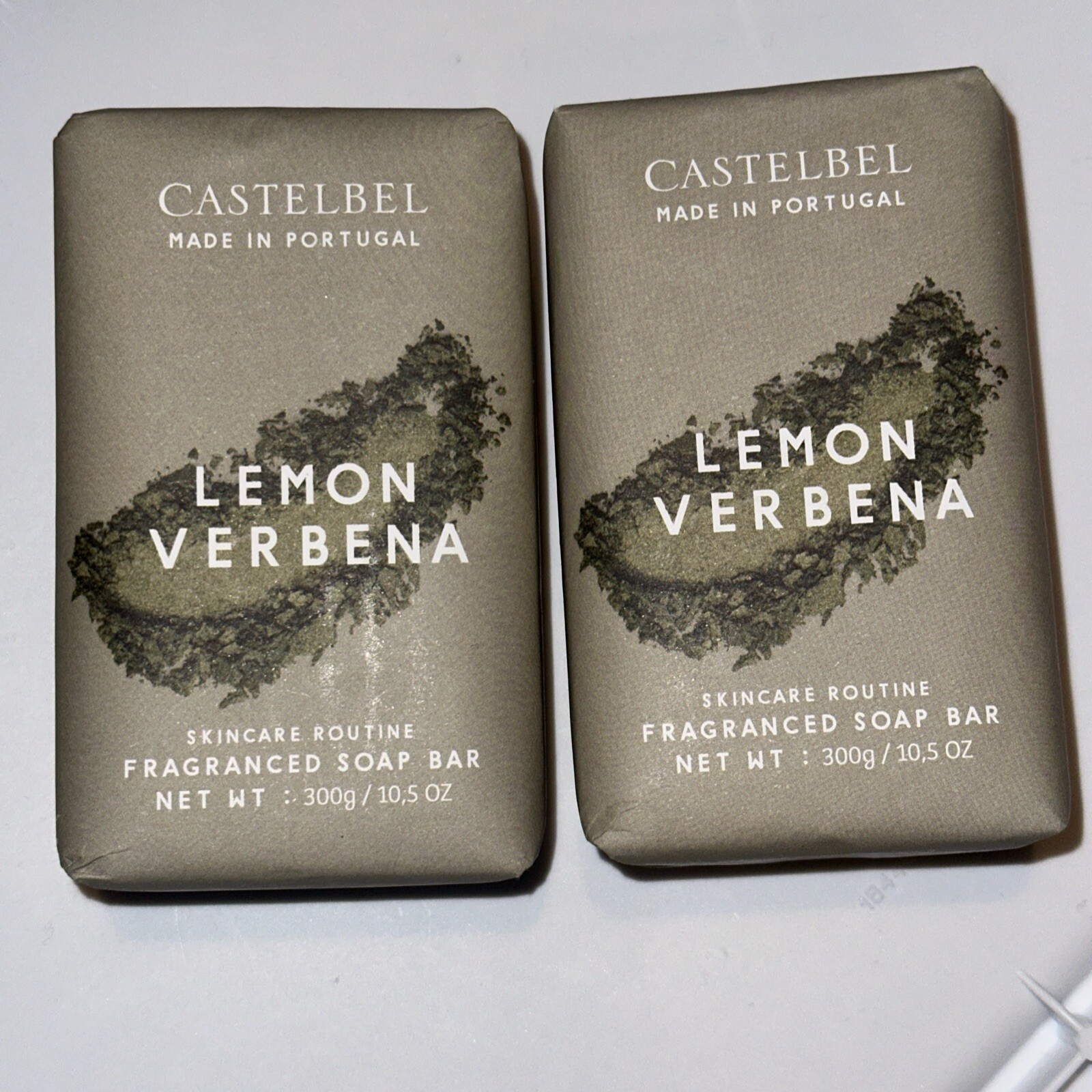 CASTELBEL 🇵🇹LEMON 🍋 VERBENA Fragranced Soap Bars 2-10.5.oz