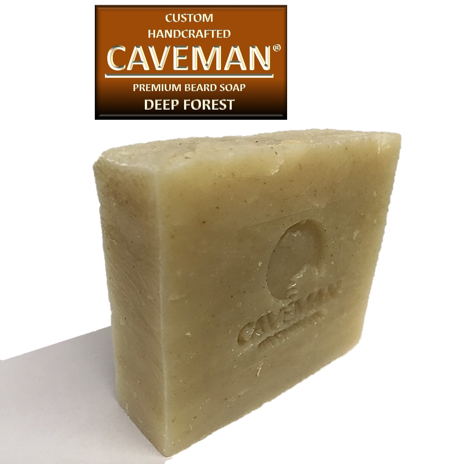 Original Handcrafted Beard and Body Soap by Caveman® (Deep Forest)