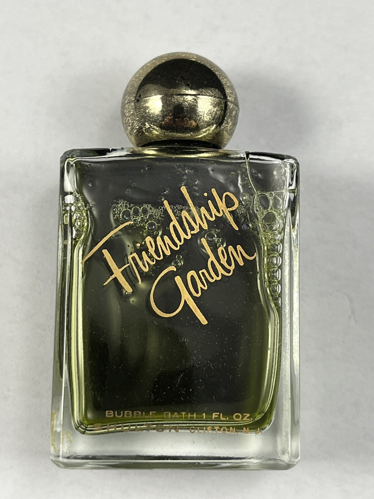 Shulton Friendship Garden BUBBLE BATH Vintage FREE SHIPPING