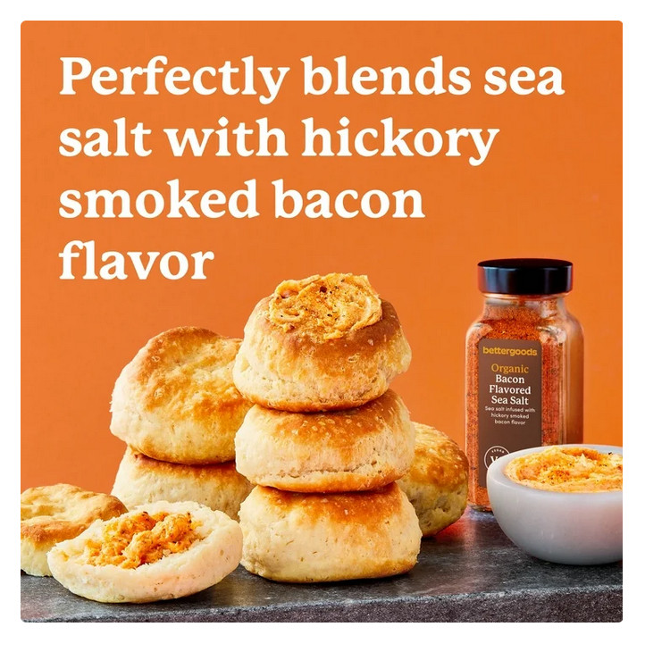 bettergoods Organic Bacon Flavored Sea Salt, 5.3 oz