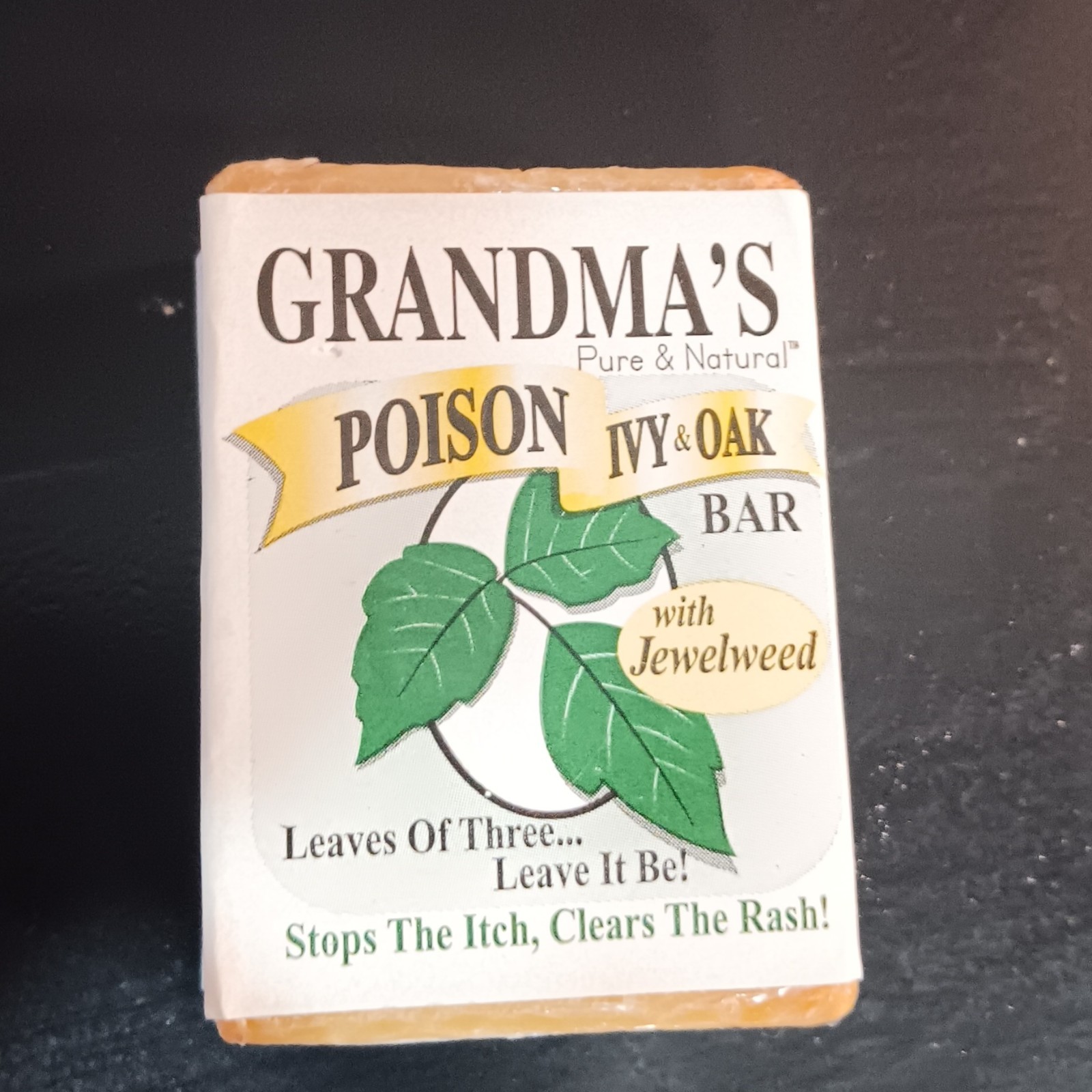 Grandma’s Natural Poison Ivy Oak Bar Lye Soap Jewel Weed Handmade 2oz