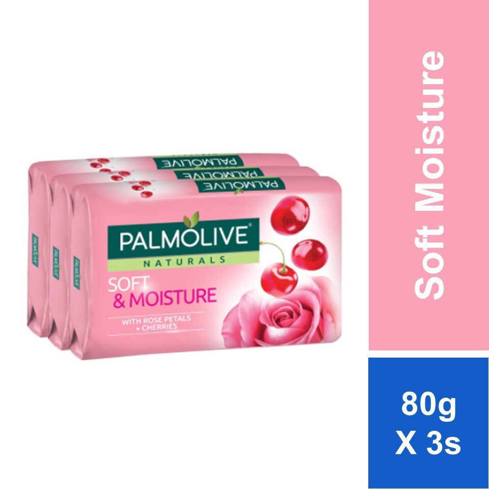 Palmolive Naturals Soft & Moisture Bar Soap 6 x 80g