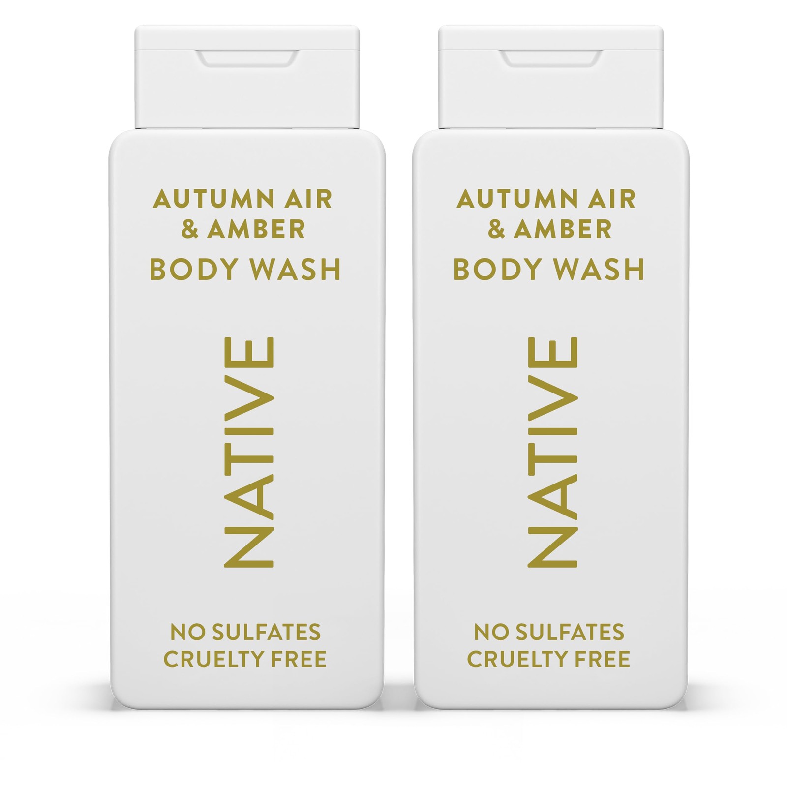 Native Body Wash with Naturally Derived Ingredients – 18 Fl Oz (Pack of 2)