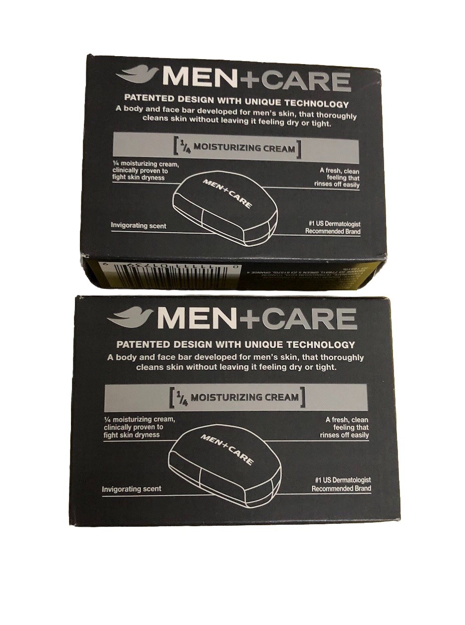 DOVE MEN+CARE Body & Face Bar Soap Hydrating Formula – 4 Bars