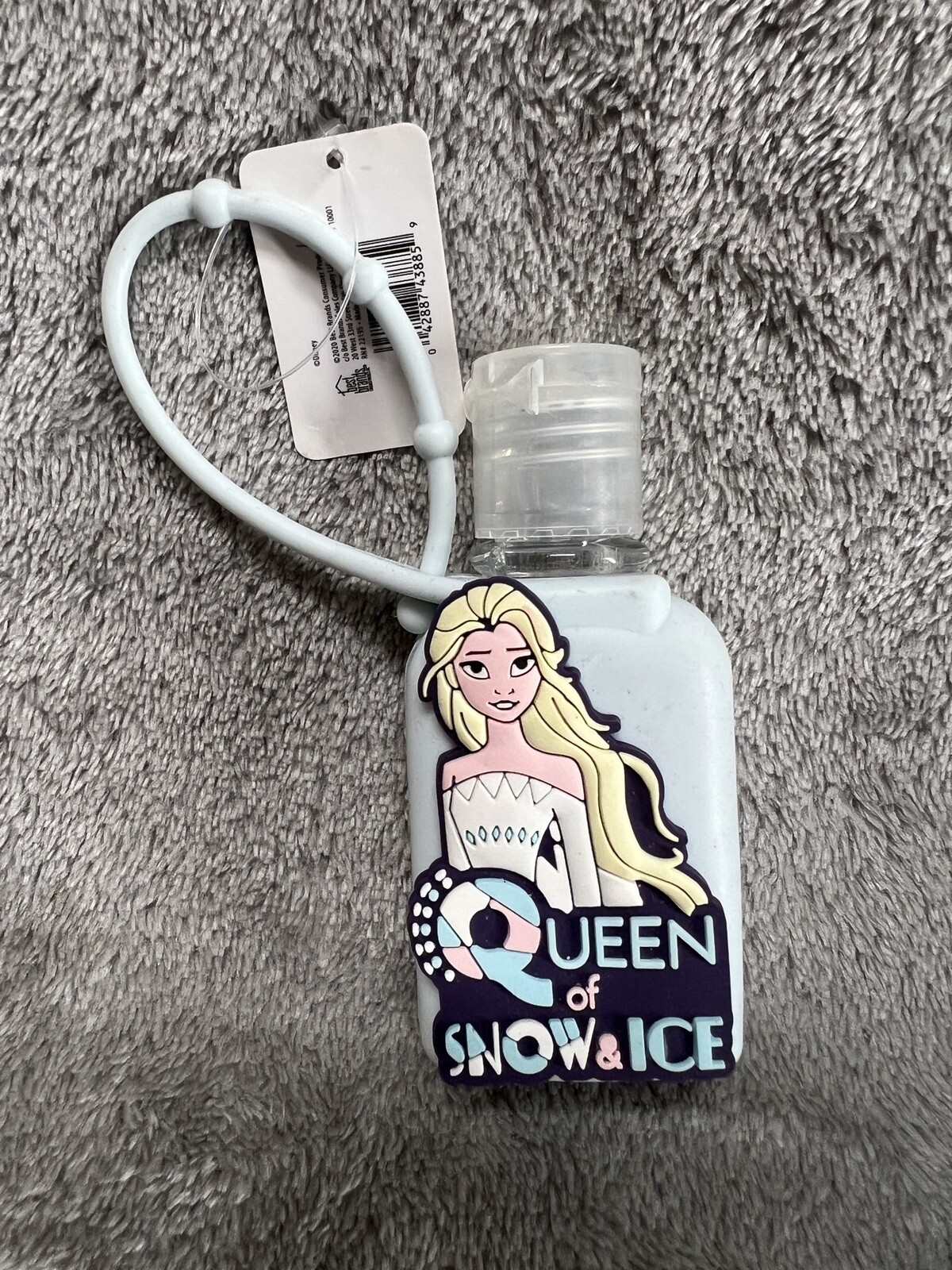 Lot Of 3 Disney Frozen II Hand Sanitizer Gel with silicon case new Backpack