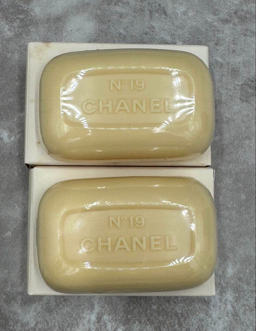 CHANEL Savon N°19 75g 2 pieces body soap+EDT Brand new, unused, ships from Japan
