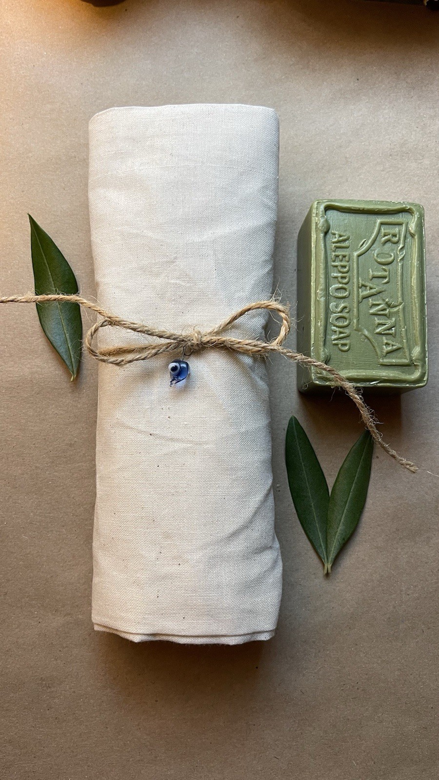 4/PK Authentic Olive + Laurel Oil Soap Sensitive Skin Helps Psoriasis & Eczema