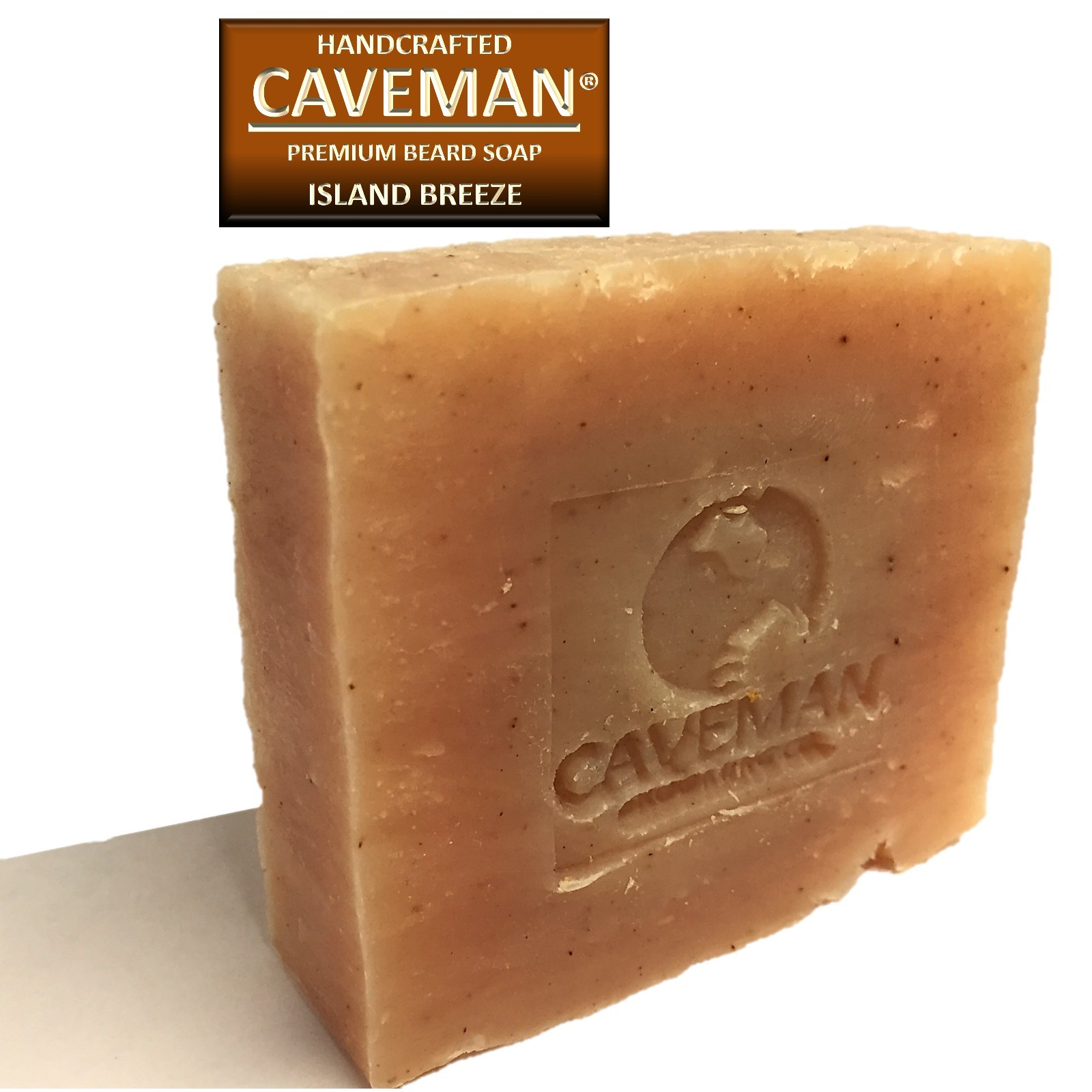 Original Handcrafted Beard and Body Soap by Caveman® (Island Breeze)