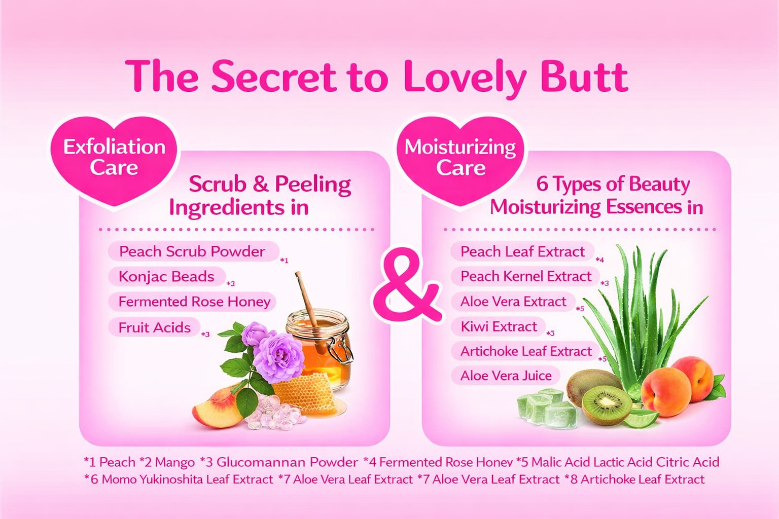 Pelican Koisuru Oshiri Peach Scrub Soap 80g x2 Exfoliating Body Care Japan