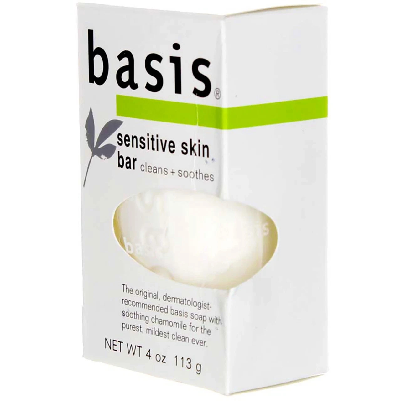 Basis Sensitive Skin Bar 4oz (3 Pack)