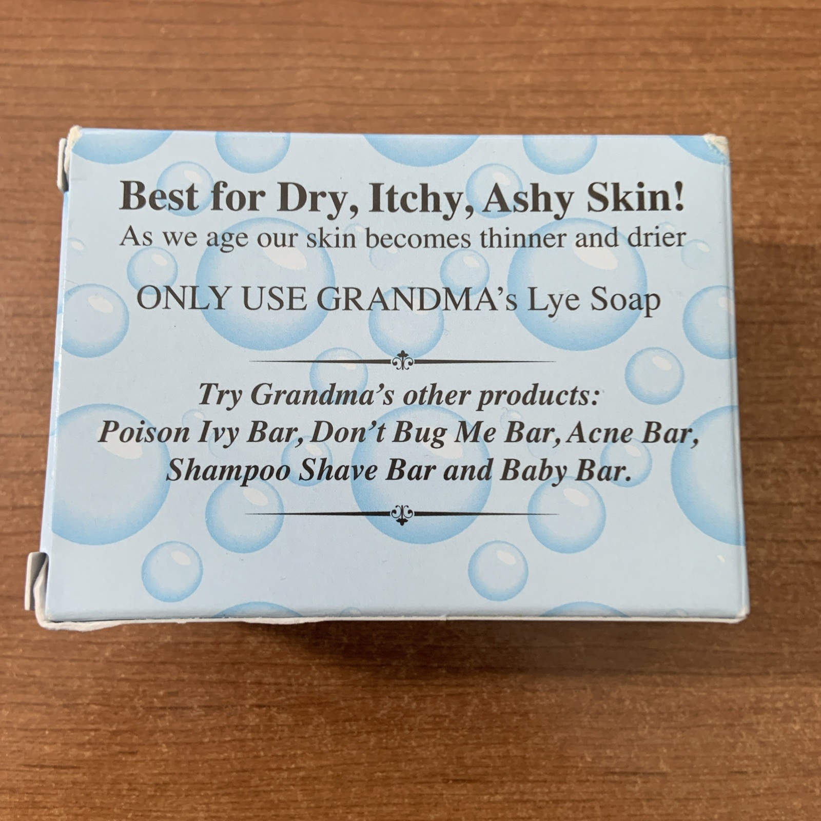Grandma’s Lye Soap Pure & Natural Face Body Sensitive Skin No Fragrance 6 oz