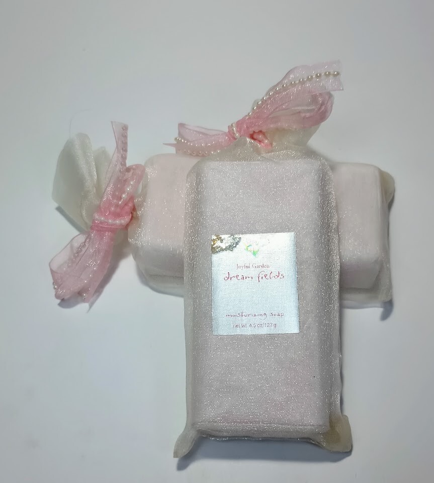2-Bath Body Works Joyful Garden Dream Fields Moisturizing Bar Soap Sealed 4.5 Oz
