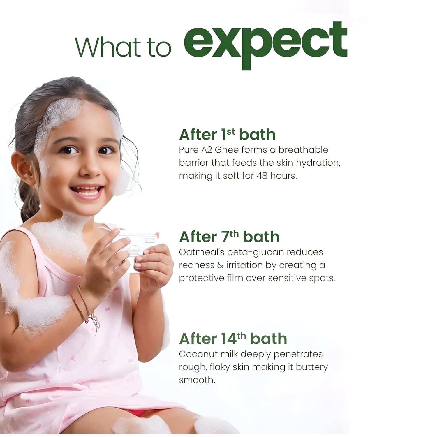 Familio CocoGhee Nirmalaya Kids Bathing Soap Moisturizing & Mild for Daily Use
