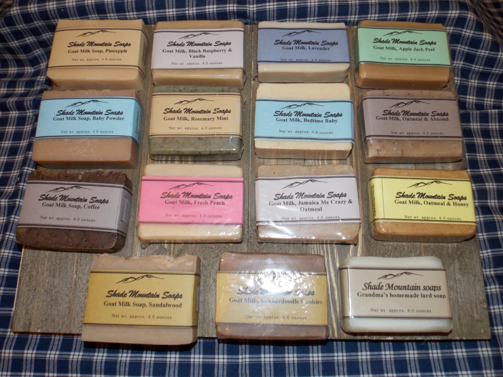 Goat Milk Soap Homemade / Handmade Moisturizing – 4 oz bar -Coffee