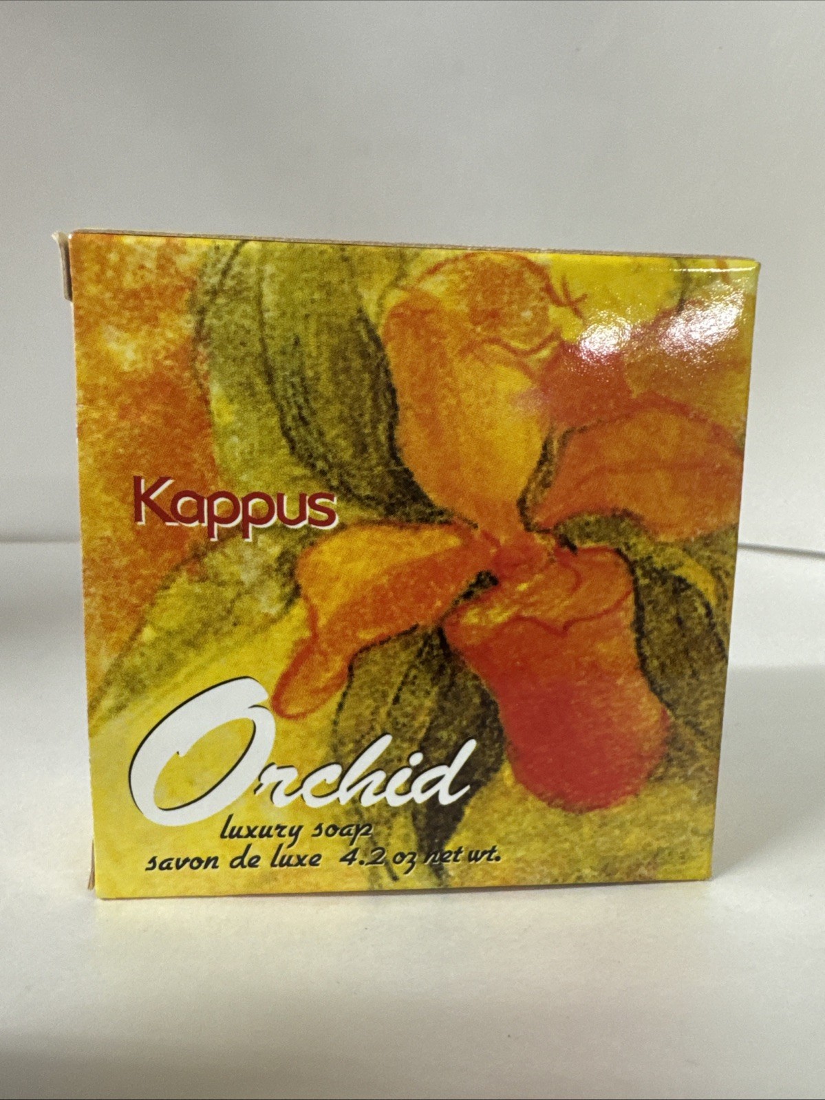 KAPPUS PERFUMED LUXURY SOAP , MADE IN GERMANY 4.2 OZ – ORCHID