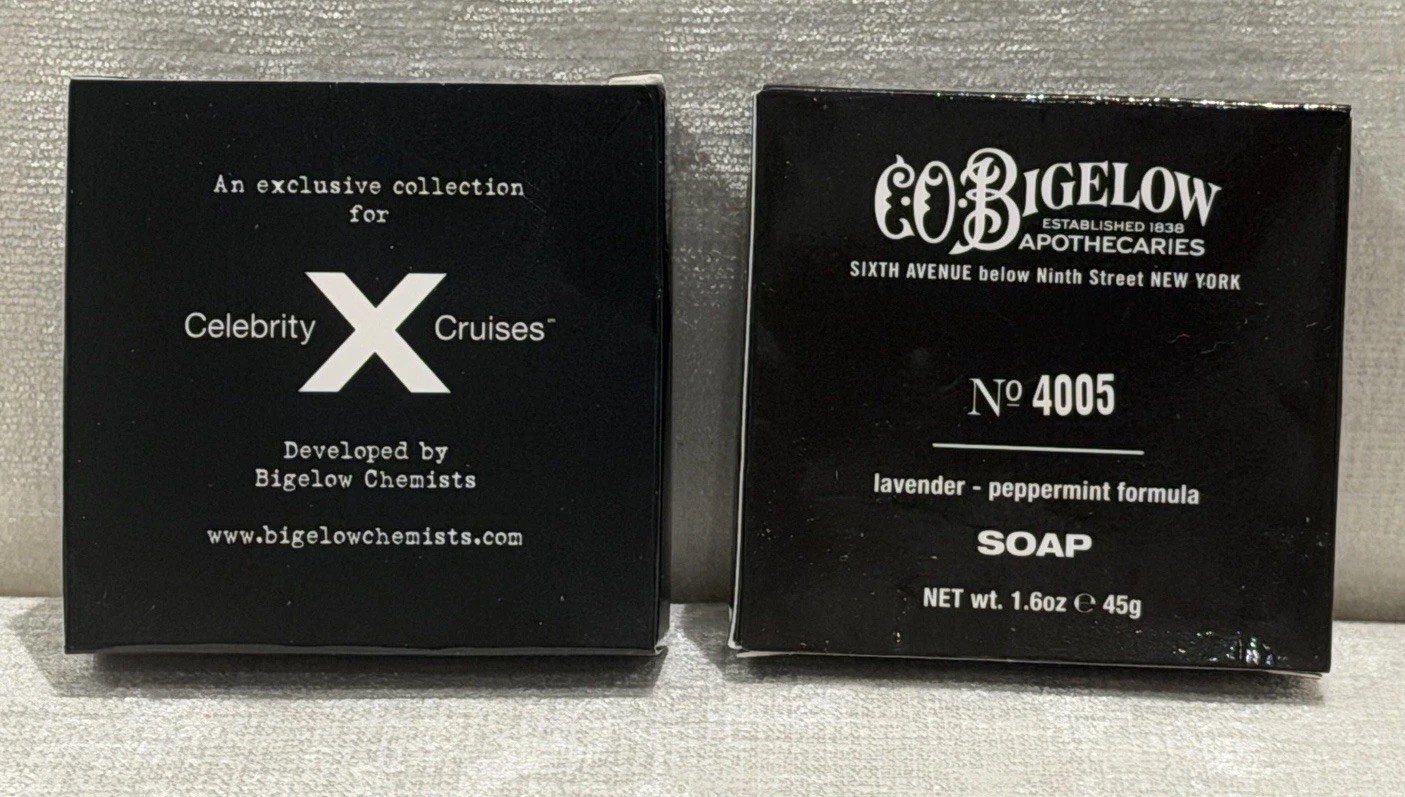 ( 2 ) CO Bigelow Lavender & Peppermint Soap Travel Size 1.5 oz Sealed