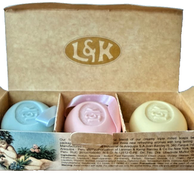 1808 Collection Murray & Lanman Soap on a rope 3unid x 100gr