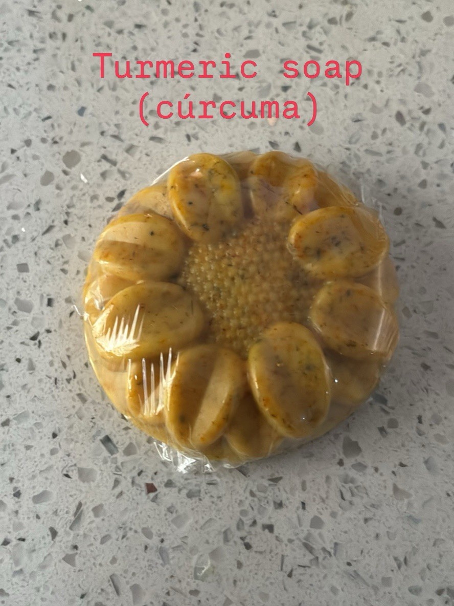 Loren Handmade All Natural Turmeric Body Bar Soap Multipack 4 oz