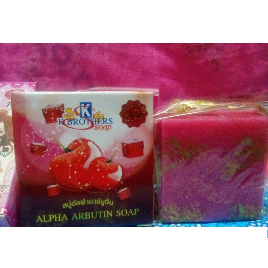 x12 Alpha Arbutin Soap Collagen Brighten Smoothen Soften Clean Skin Face & Body