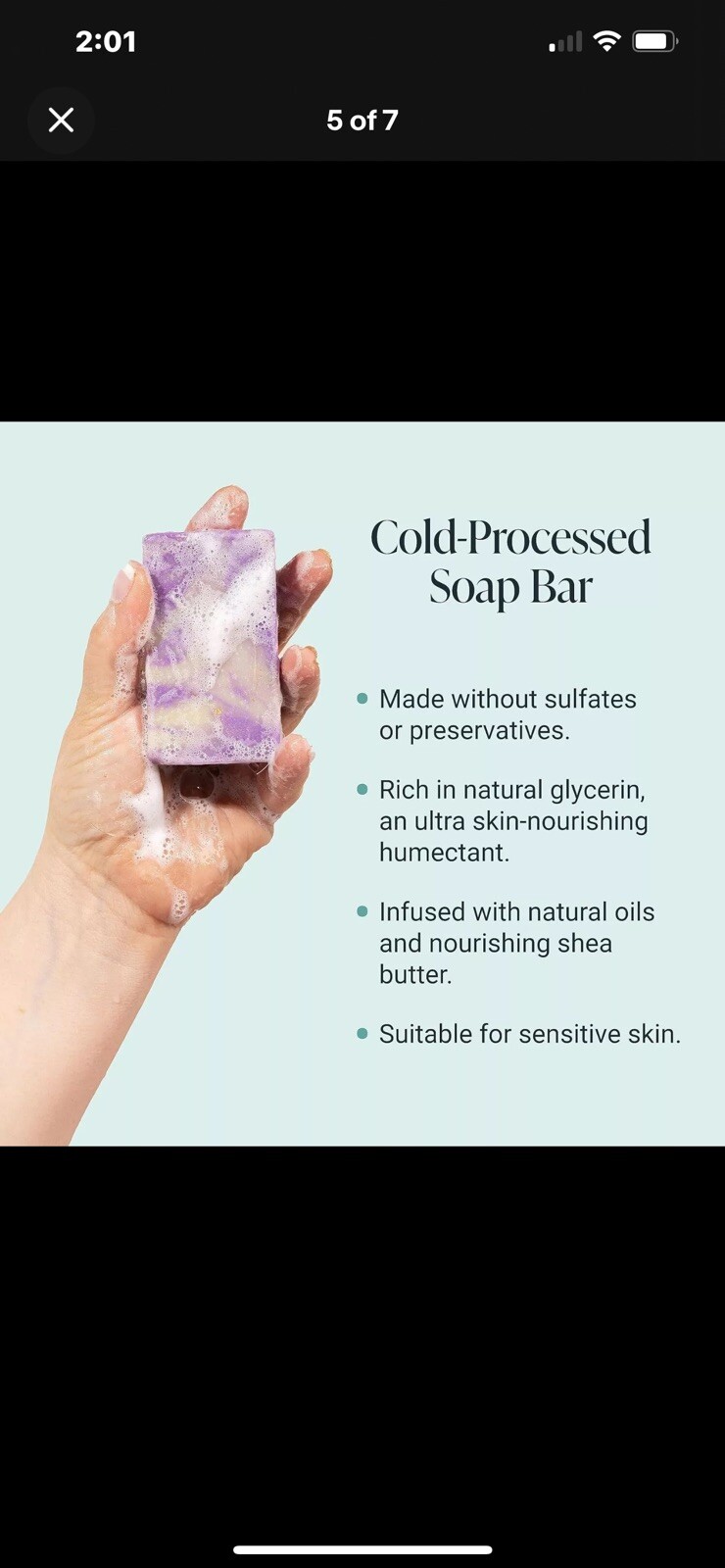 Handmade Artesian Soap Vegan All Natural shea butter Palm Oil Free