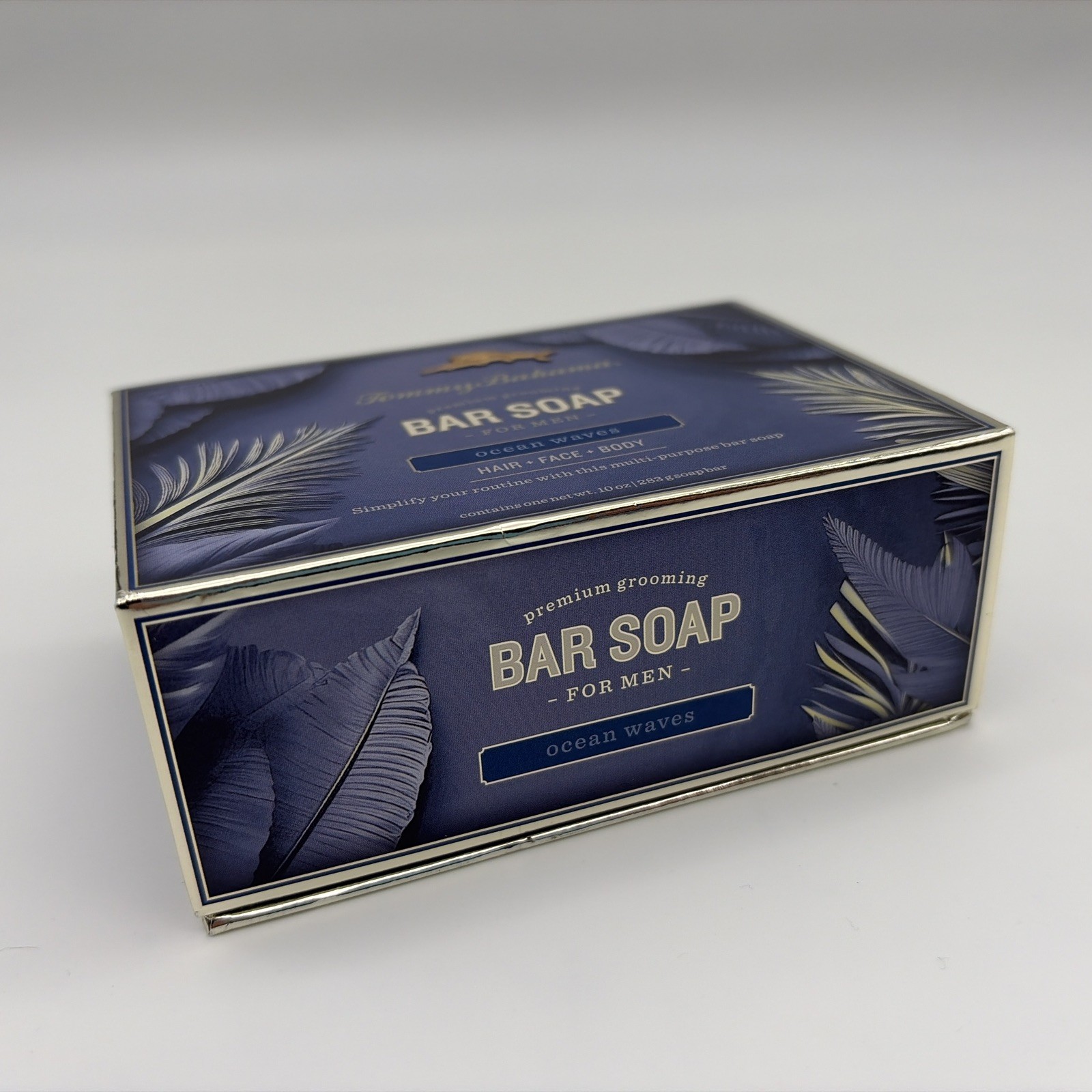 Tommy Bahama Bar Soap For Men Ocean Waves Hair Face Body New