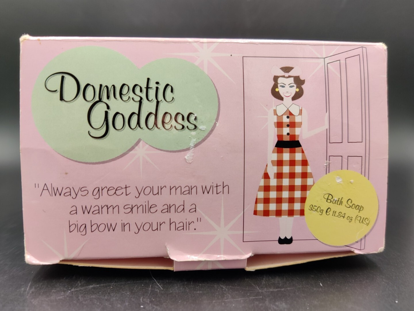 Dickens & Hawthorne Domestic Goddess Bath Bar 350g New In Novelty Box Australia