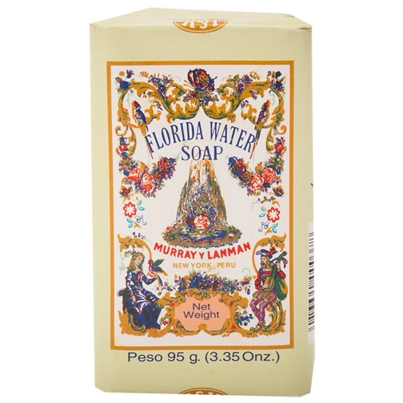 Murray & Lanman Florida Water Body Bar Soap Floral Pattern Unisex 3.35 oz