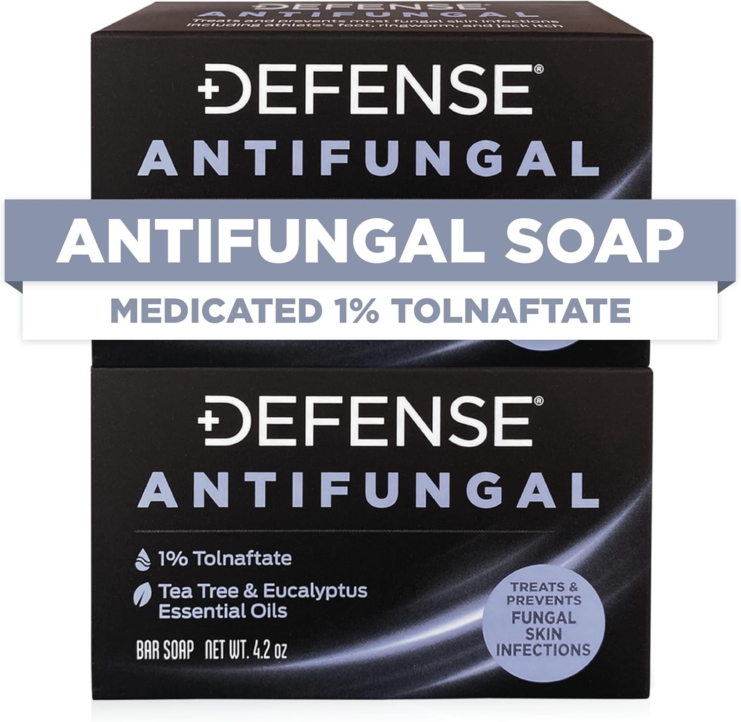 Powerful Defense Medicated Bar Soap 2-Pack – Soothing Itch Control Formula