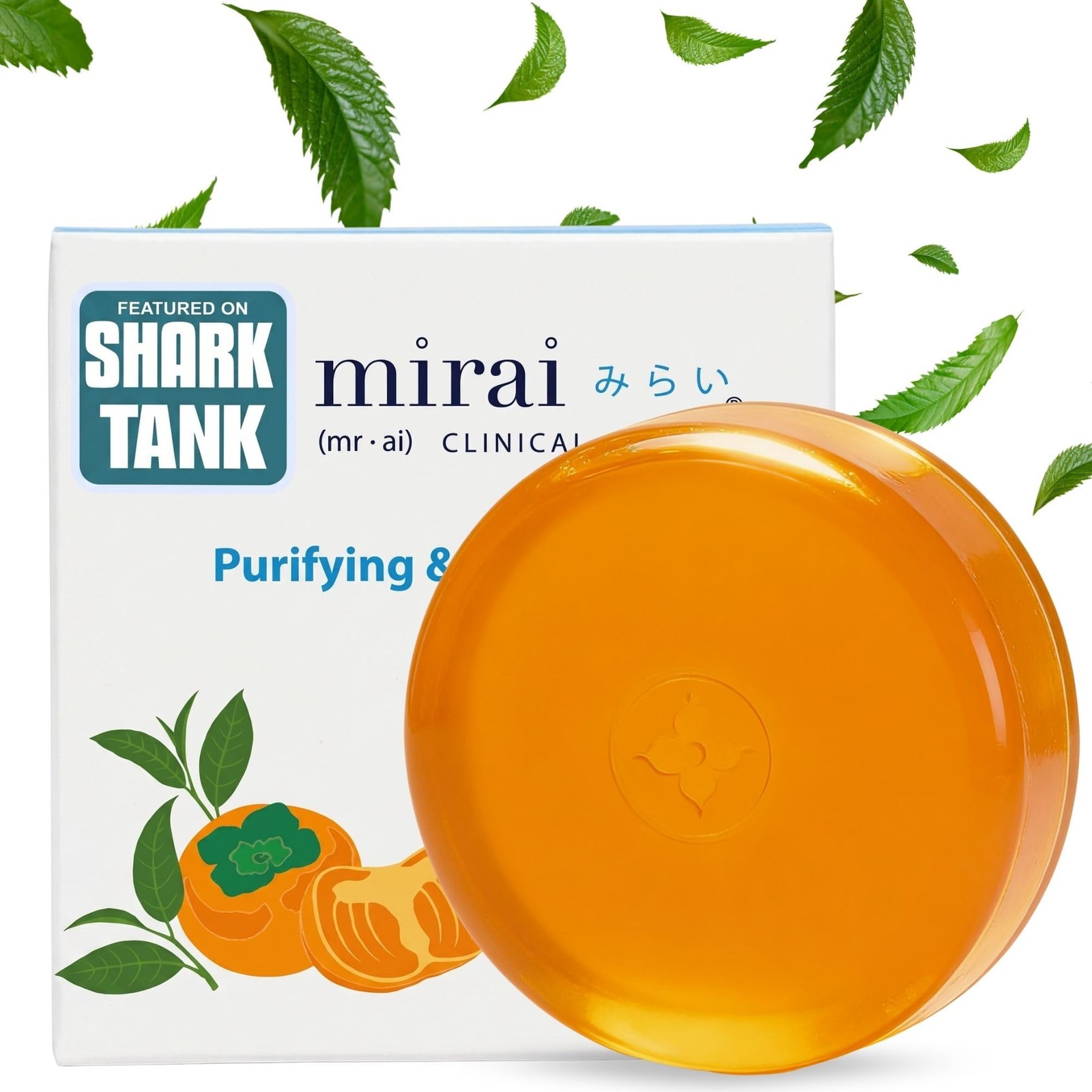 Clinical Persimmon Soap Bar for Old People Smell – Nonenal® Solution – Japane…