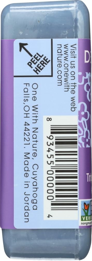 One With Nature, Dead Sea Mineral Soap, Lavender, 7 oz (Pack of 6)
