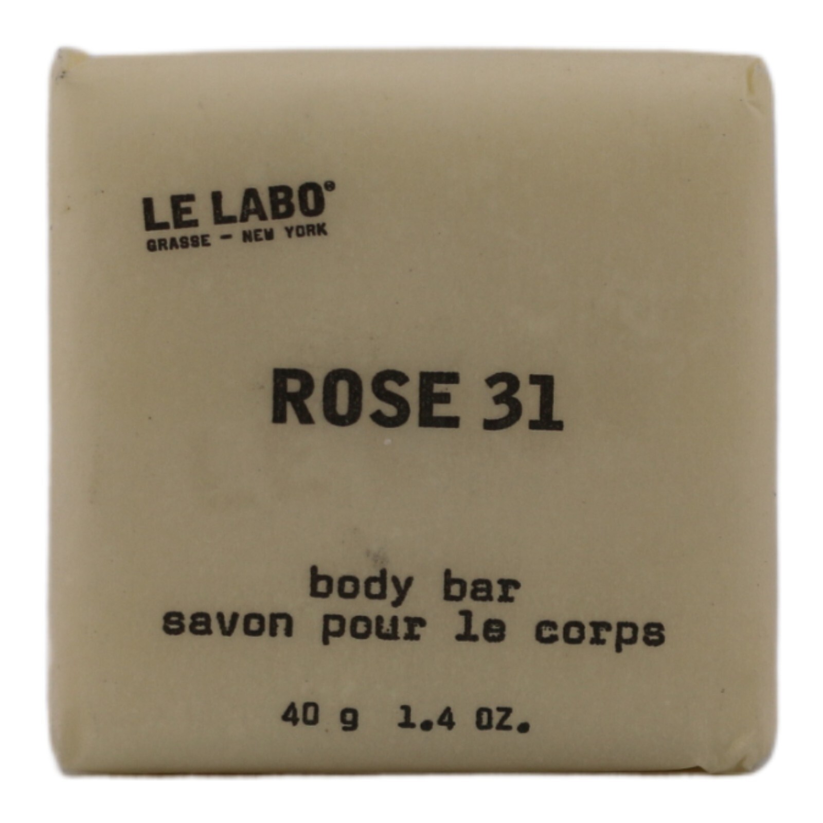 Le Labo Rose 31 Body Soap Bar 1.4oz 40g Travel Size No Box
