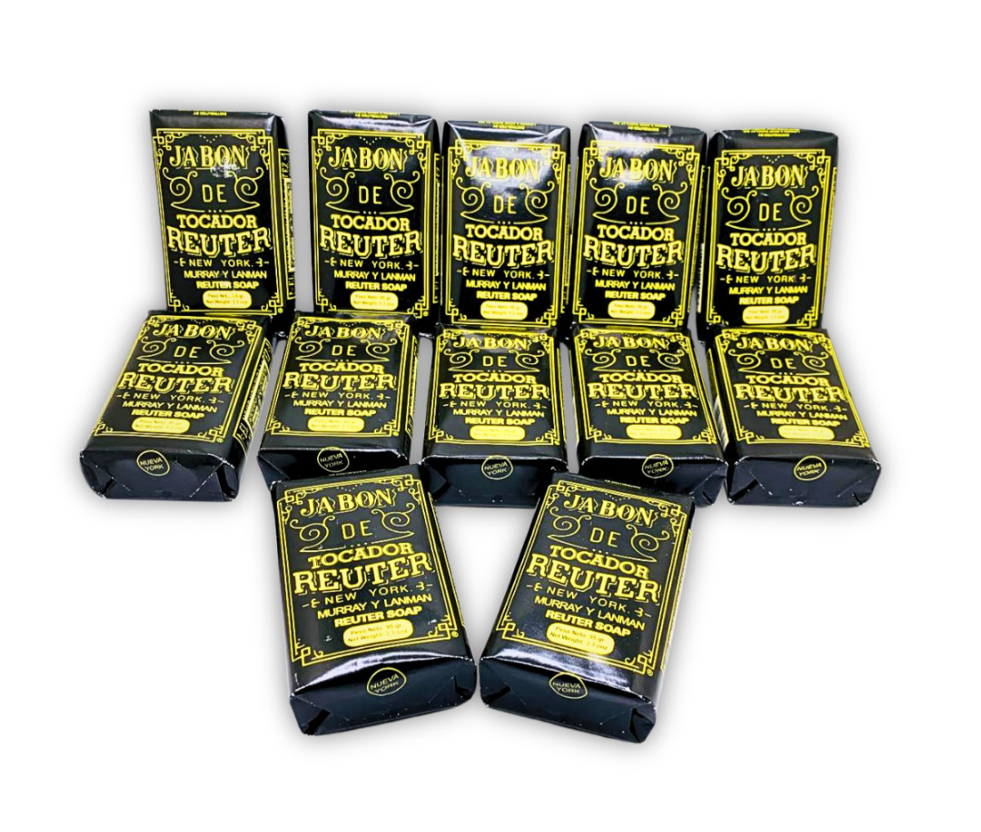 Murray & Lanman Reuter Bar Soap 3.3 oz 12 Pack Classic Bath Body Soap Bars