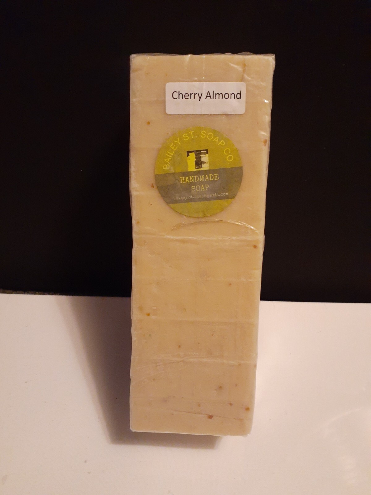 Cherry Almond Handmade Soap Loaf Precut 9 BARS