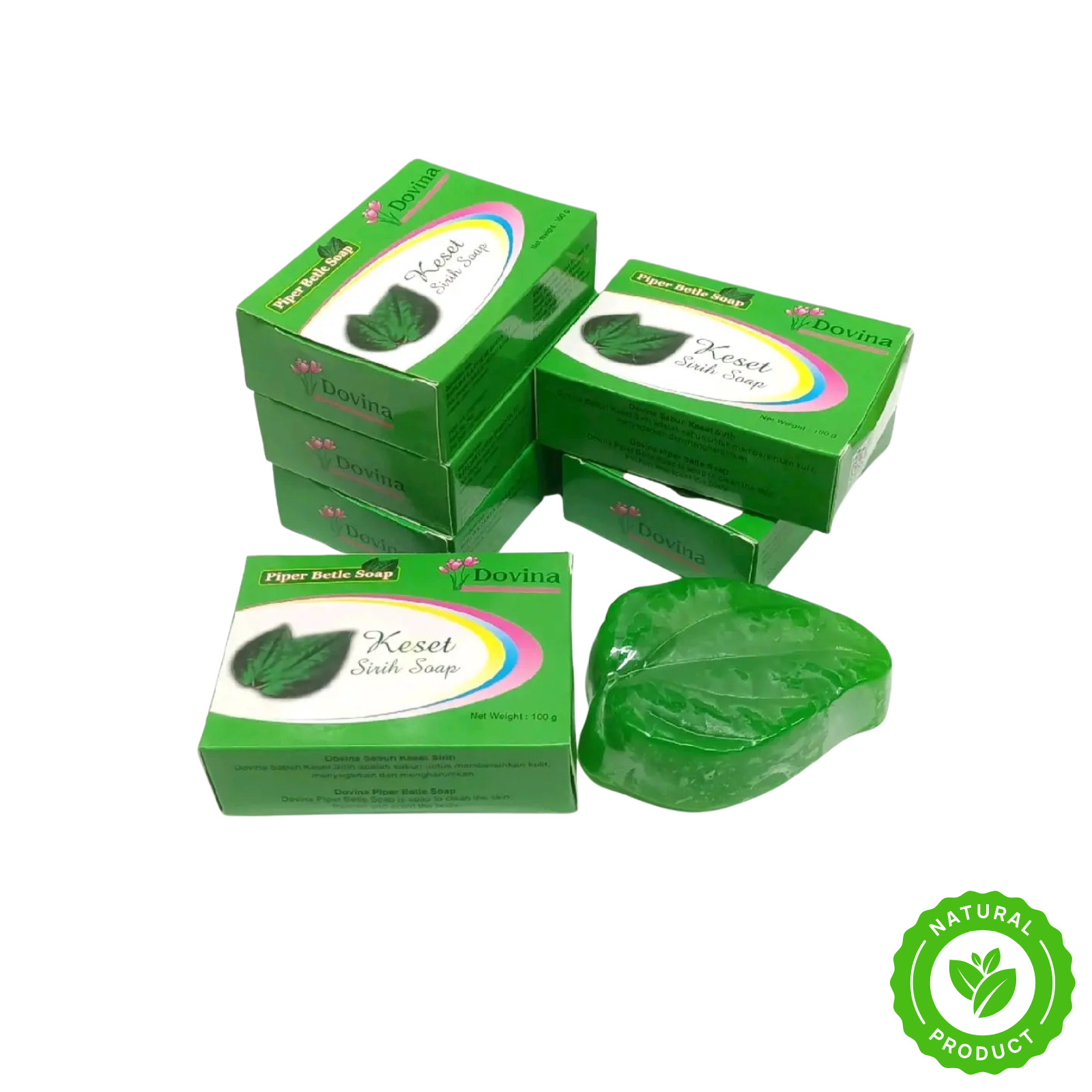 Traditional Betel Leaf Cleansing Soap Bar 80g Natural Feminine Wash