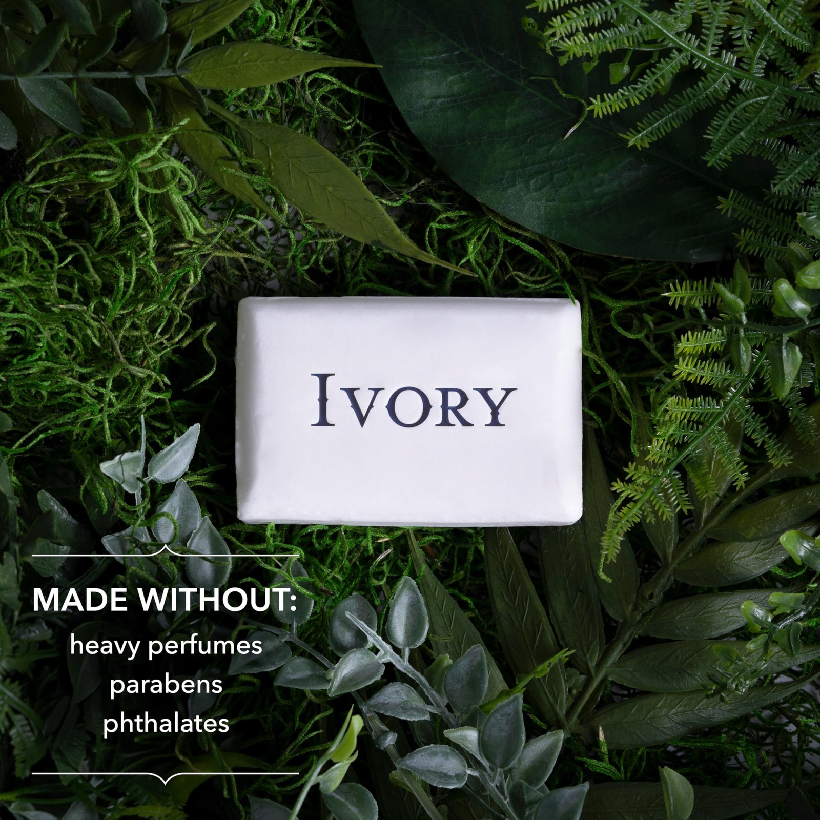 Ivory Gentle Bath Bar Soap, Designed for Whole 4.0 Ounce (4 Count), White